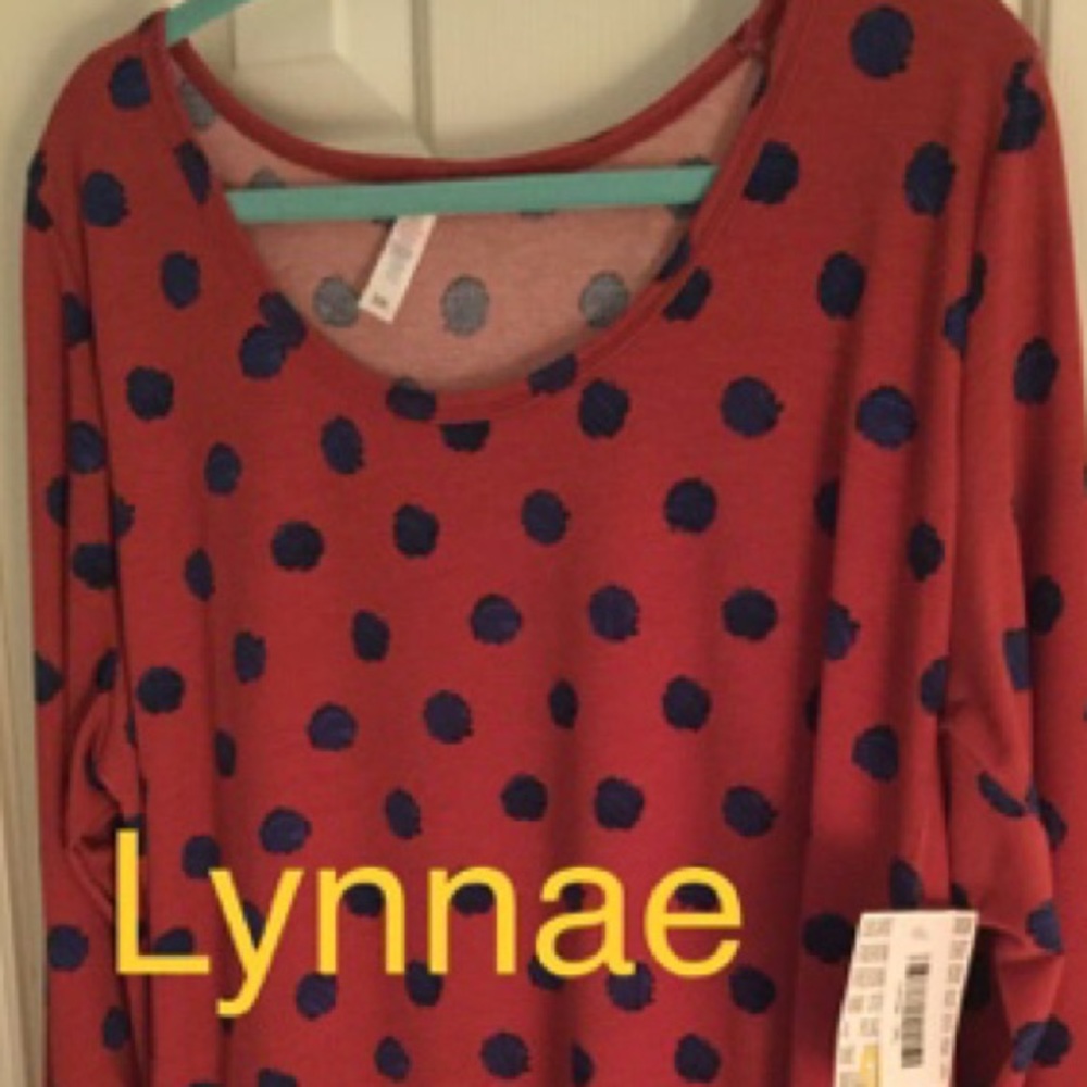LuLaRoe long sleeved shirt